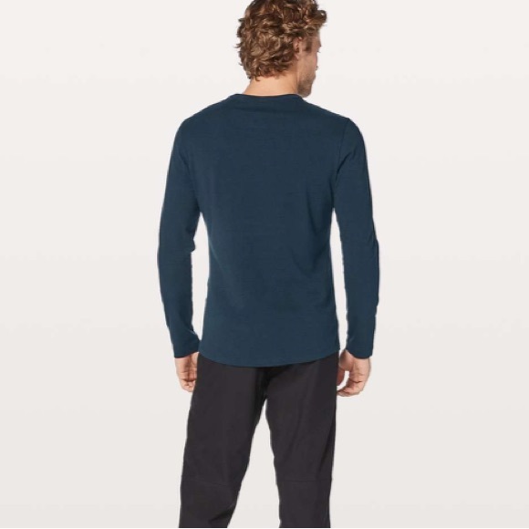 Lululemon 5 Year Basic Long Sleeve, True Navy, Medium - Picture 2 of 11